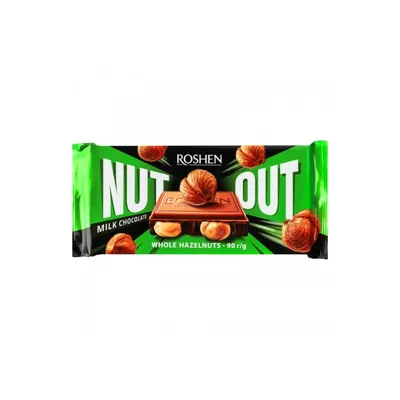 Шоколад Roshen Nut мол.з фунд 90гр  арт. 08799