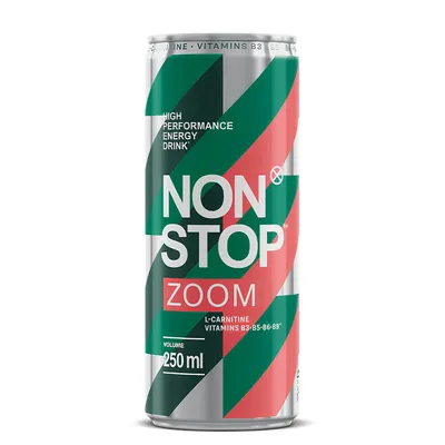 Енергетичний напій Non Stop Zoom 0.5л  арт. 10976