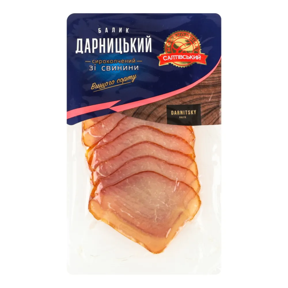 Нарізка СМК Балик Дарницький 80гр  арт. 06900 