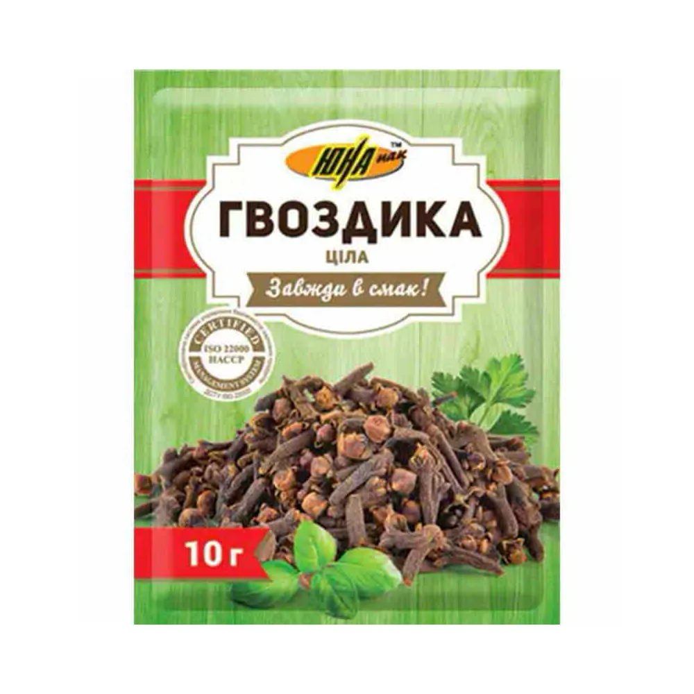 Приправа Гвоздика Una Ціла 10гр  арт. 08757 
