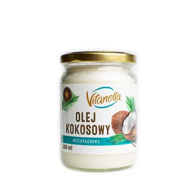 Олія кокосова Vitanella 500мл  арт. 02262