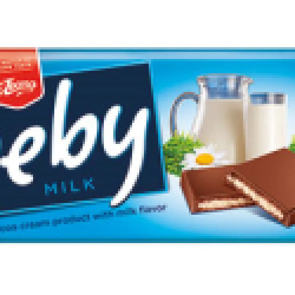 Шоколад Leona Deby молочний 90гр  арт. 08239 