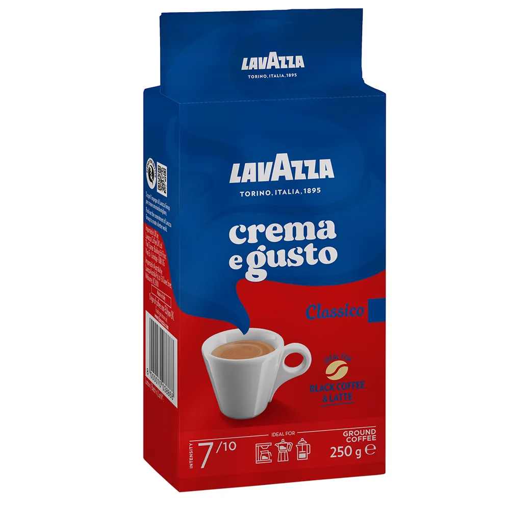 Кава мел. Lavazza Crema Gusto Classico 250гр  арт. 08003 
