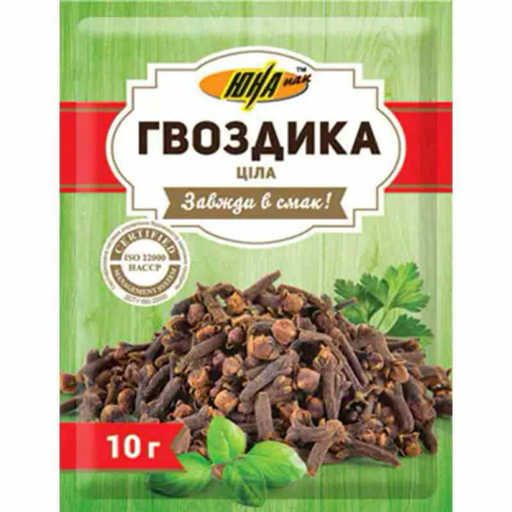 Приправа Гвоздика Una Ціла 10гр  арт. 08757 