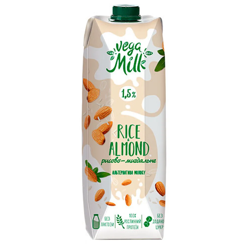 Напій рисово-мигдальний Vega Milk арт. 05278 