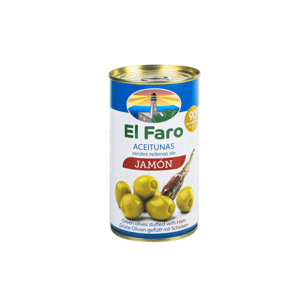 Оливки El Faro хамон 350гр  арт. 08190 