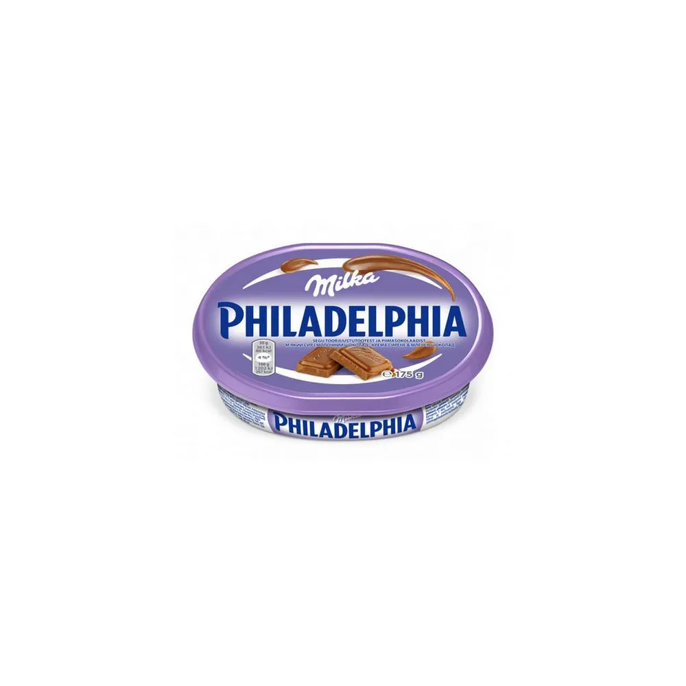 Крем-сир Milka Philadelphia шоколад 175гр  арт. 08032 