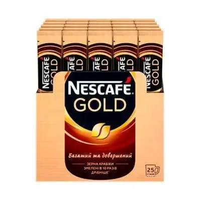 Кава стік Nescafe Gold 2.25гр  арт. 07561