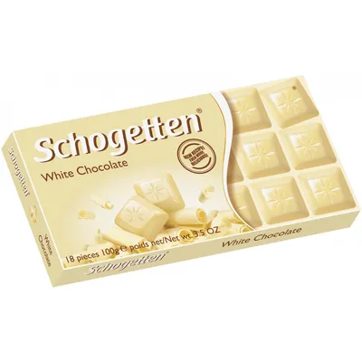 Шоколад Schogetten White 100гр  арт. 10710