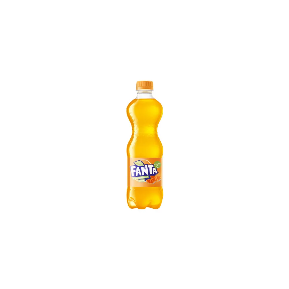 Напій газований Fanta Апельсин 0.5л  арт. 00146 