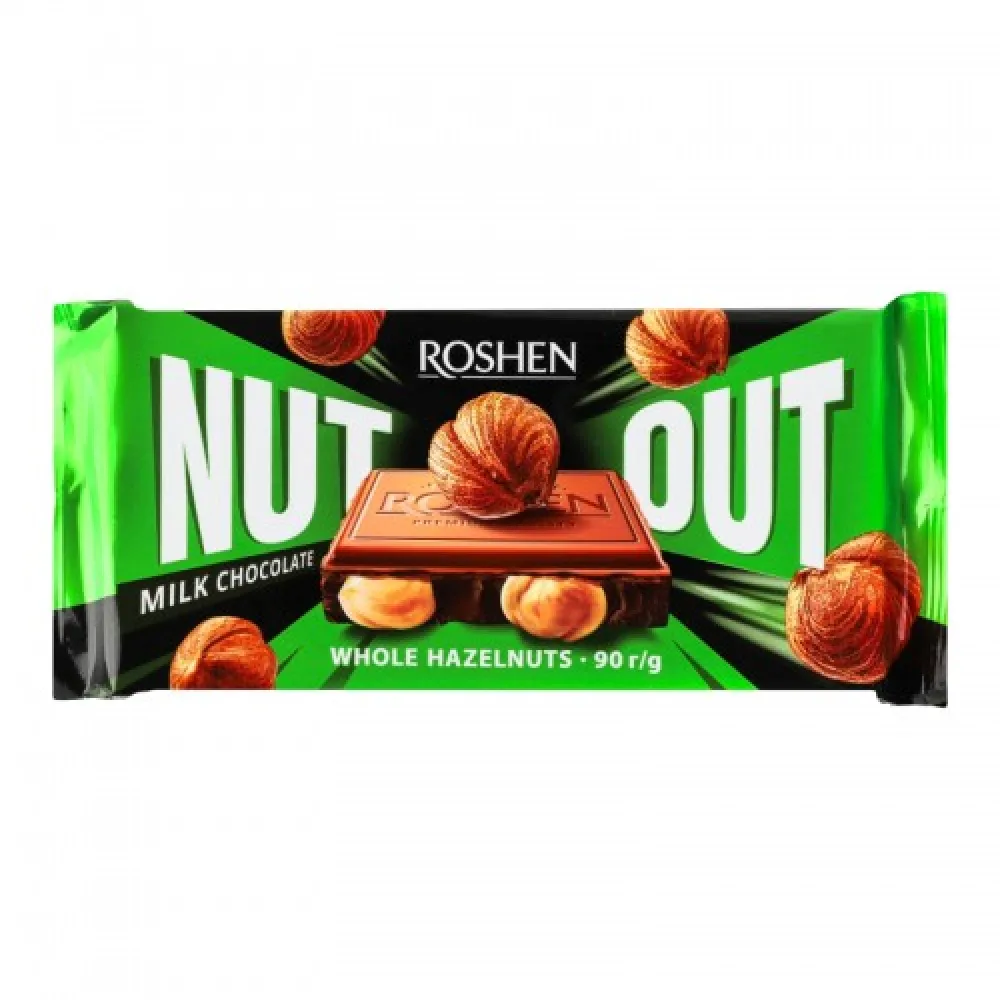 Шоколад Roshen Nut мол.з фунд 90гр  арт. 08799 