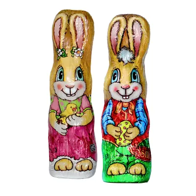 Шоколадна фігурка Заєць 60гр  арт. 02354