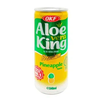 Негаз.напій OKF Aloe Vera King ананас з/б 0,24л  арт. 10703