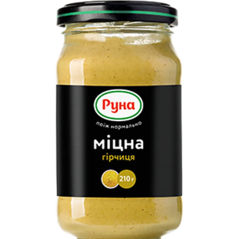 Гірчиця Руна Міцна 210гр  арт. 06056 