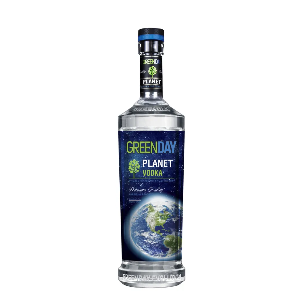 Горілка Green Day Планета 0,5л  арт. 09197 