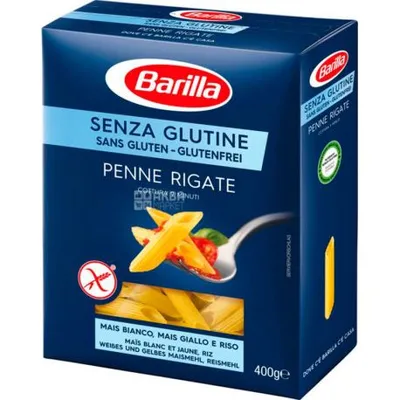 Макарони Barilla Penne Rigate б/гл. 400гр  арт. 05988