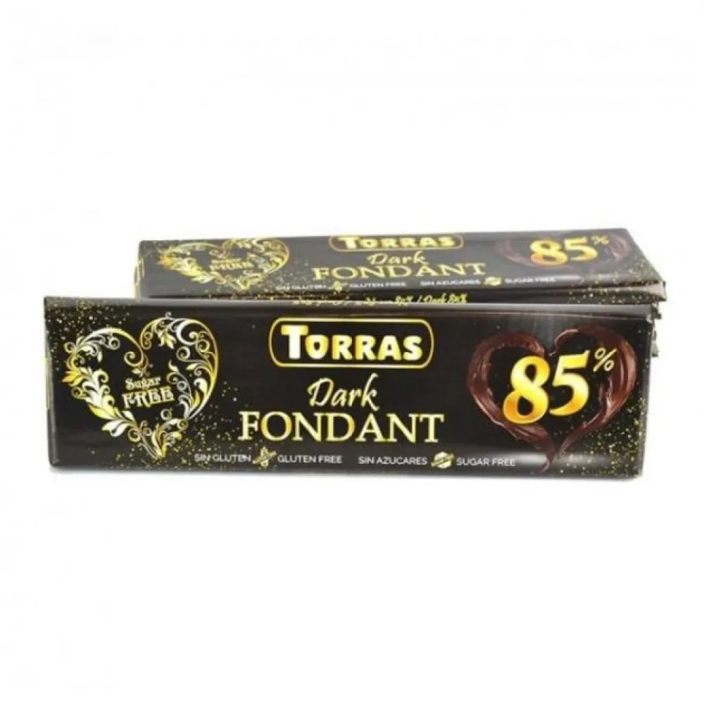 Шоколад Torras Чорн.85% 300гр  арт. 05729 