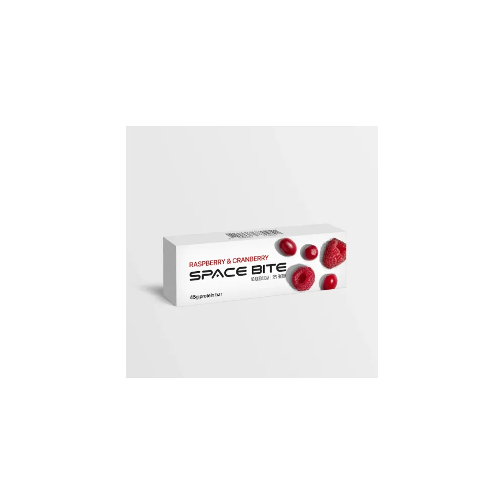 Батончик Space Bite Raspberry & Cranberry 45гр  арт. 08858 