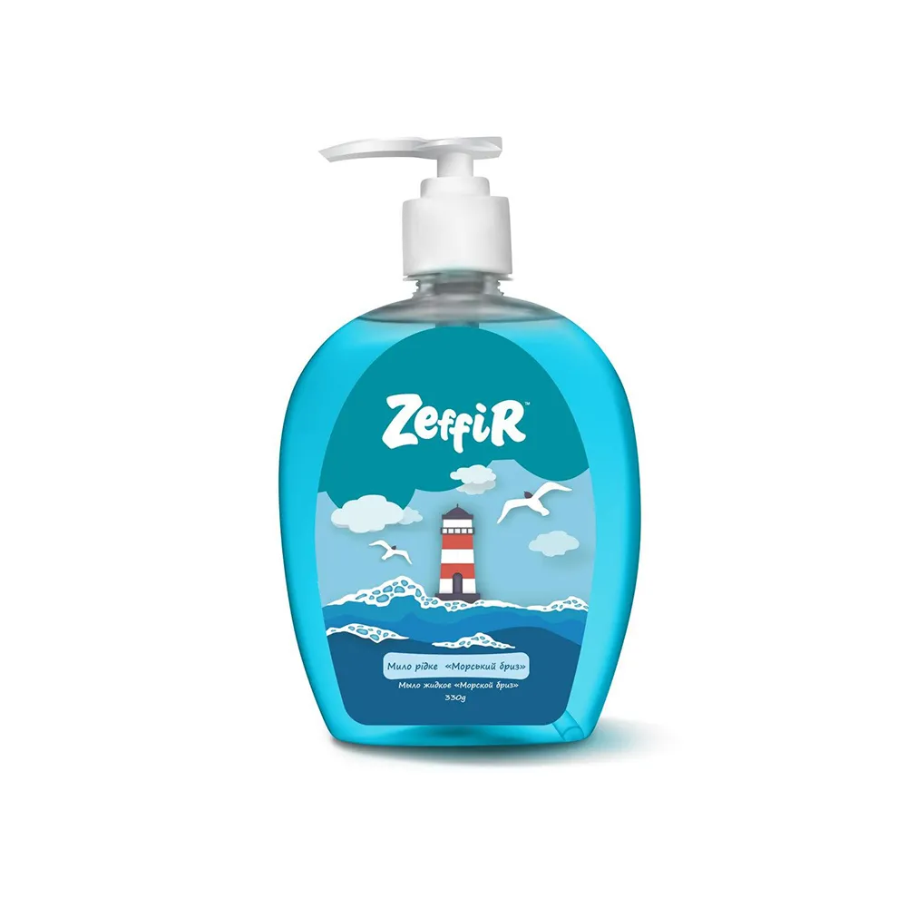 Рідке мило Zeffir Морський бриз 330мл  арт. 08259 