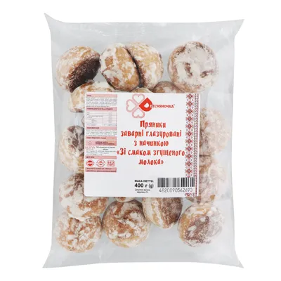 Пряник Десняночка Згущ.молоко 400гр  арт. 08841