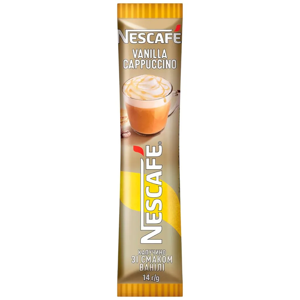 Кава стік Nescafe Капучино ваніль 14гр  арт. 09516 