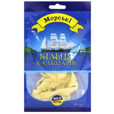 Кальмар Морські Копчений 30гр  арт. 09492