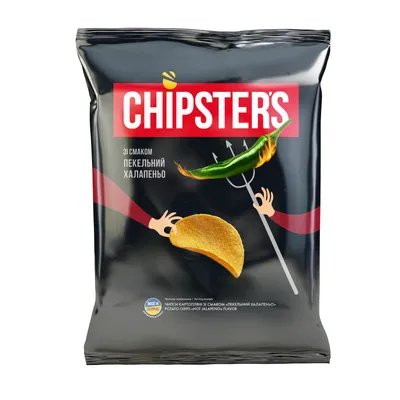 Чипси Chipster's Халапеньо 100гр  арт. 07694