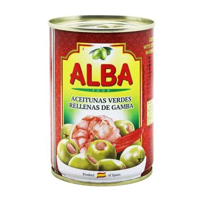 Оливки Alba з креветкою 300мл  арт. 10700