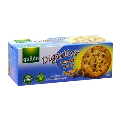 Печиво Gullon Digestive вівсяне з шок. 425гр  арт. 02034