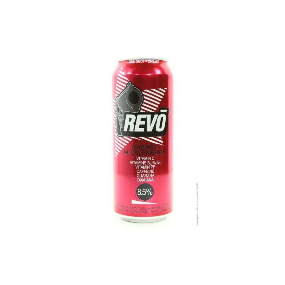 Напій слабоалкогольний Revo Вишня 0.5л  арт. 01194 
