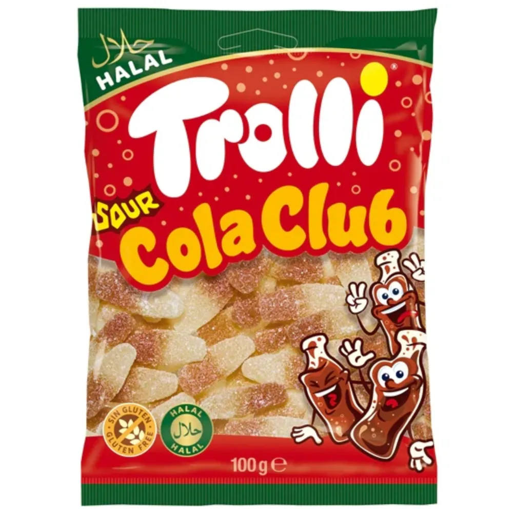 Желейна цукерка Trolli Cola Club 100гр  арт. 08327 