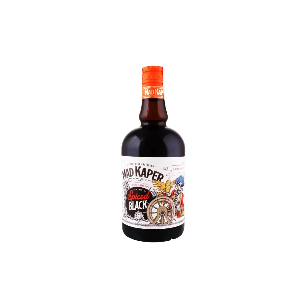 Напій на осн.рому Mad Kaper Spiced black 0.7л  арт. 07024 