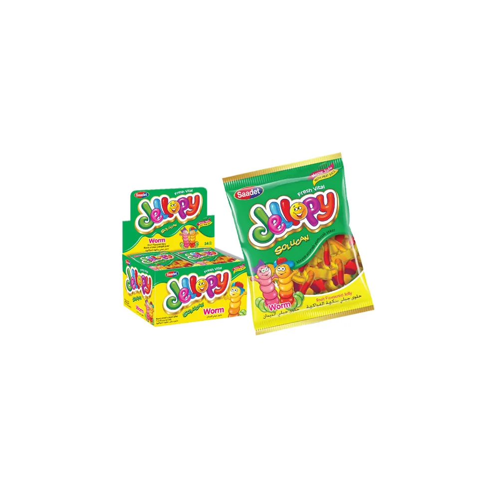 Желейна цукерка Jellopy Fizzy 15гр  арт. 07235 