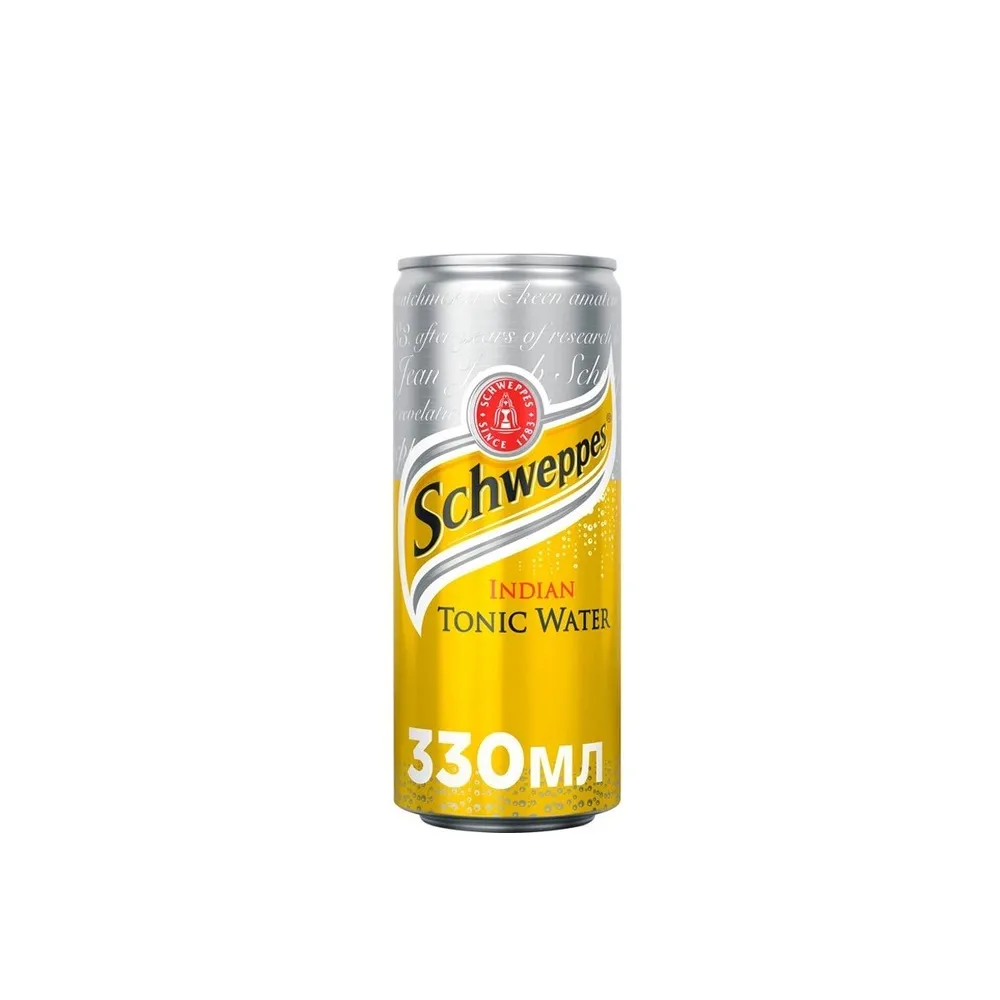 Напій газований Schweppes Indian Tonic 0.33л  арт. 03218 