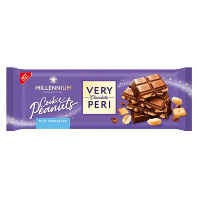 Шоколад Very Peri Мол.печиво та арахіс 270гр  арт. 07707