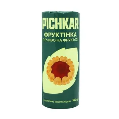 Печиво Pichkar Фруктінка на фруктозі 162гр  арт. 09810