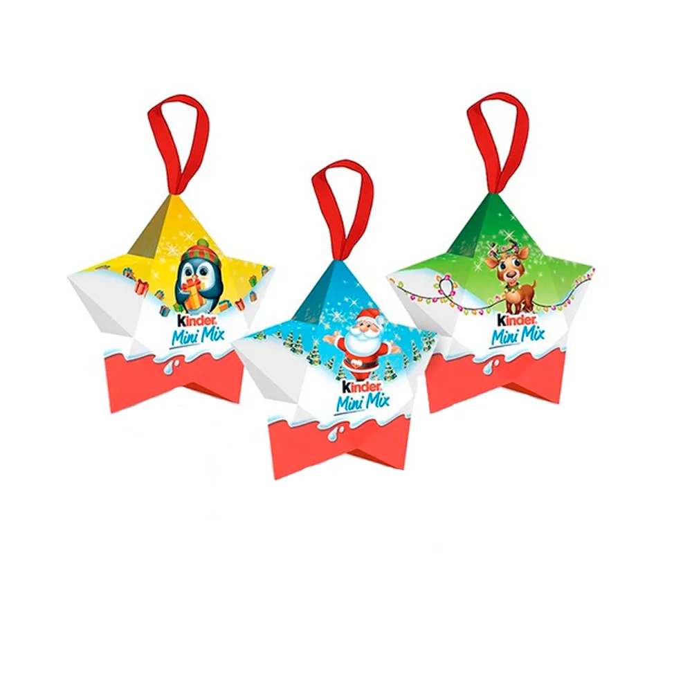 Шоколад Kinder Mini Mix (зірка) 34гр  арт. 07903 