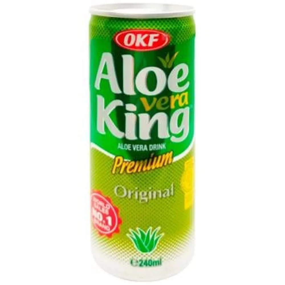 Негаз.напій OKF Aloe Vera King original з/б 0.24л  арт. 10701 
