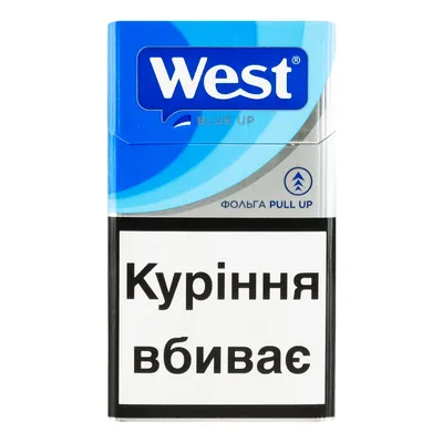 Цигарки West Blue Up 1пачка  арт. 00665