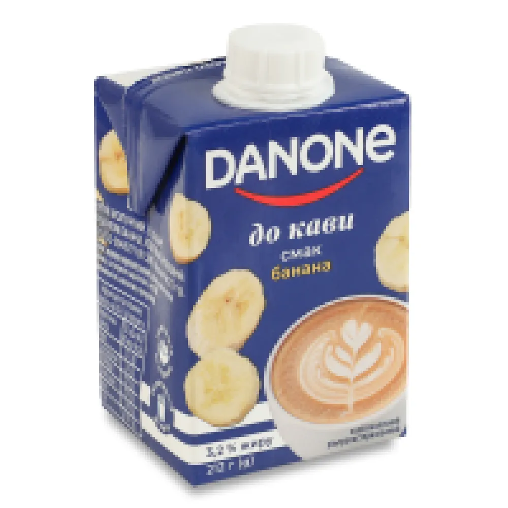 Напій молочний Danone банан 212гр  арт. 10727 