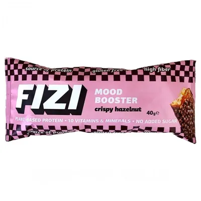 Батончик Fizi фундук в шок.гл. 40гр  арт. 09486