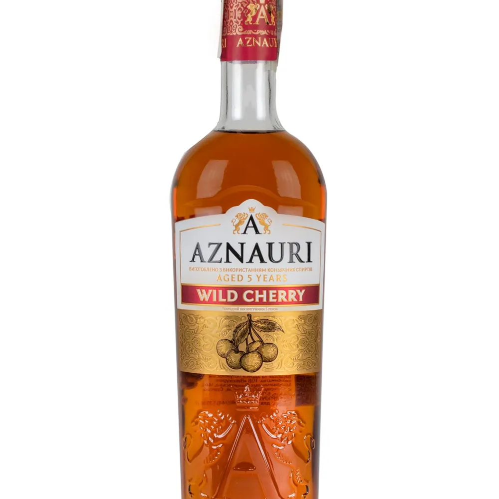 Напій спирт Aznauri Вишня 5* 0.5л  арт. 00164 
