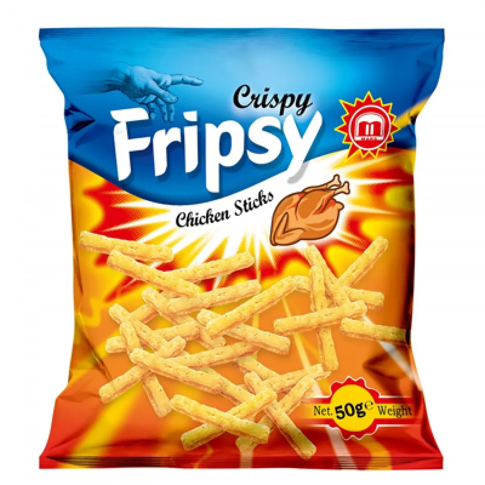 Фріпси Crispy курка 50гр  арт. 02233 