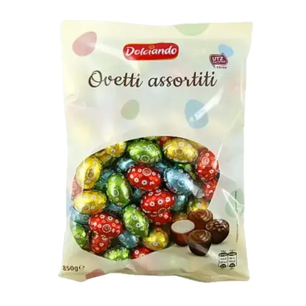 Набір цукерок Dolciando Ovetti assortiti 850гр  арт. 08676 
