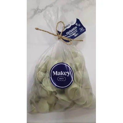 Пельмені Makey зі свин (тісто з кропом) 800гр  арт. 09819