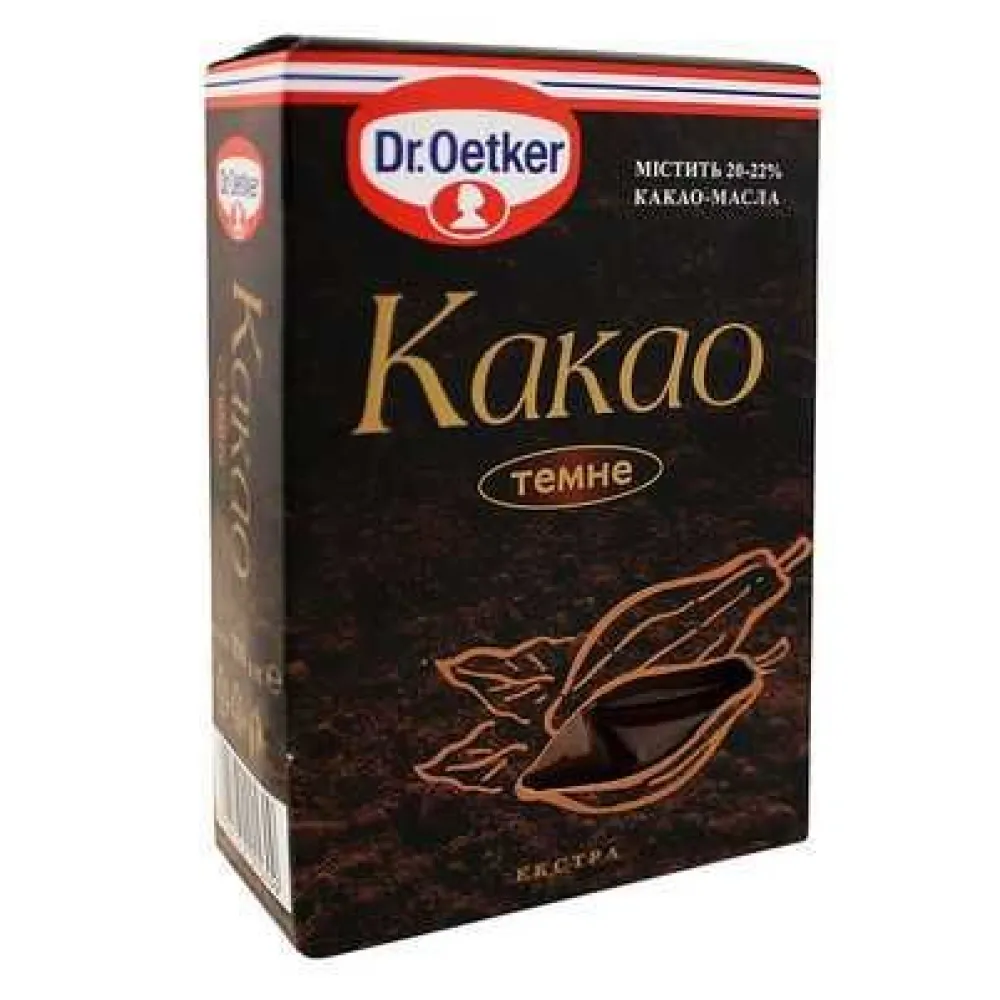 Какао Dr.Oetker Темне 100гр  арт. 09340 