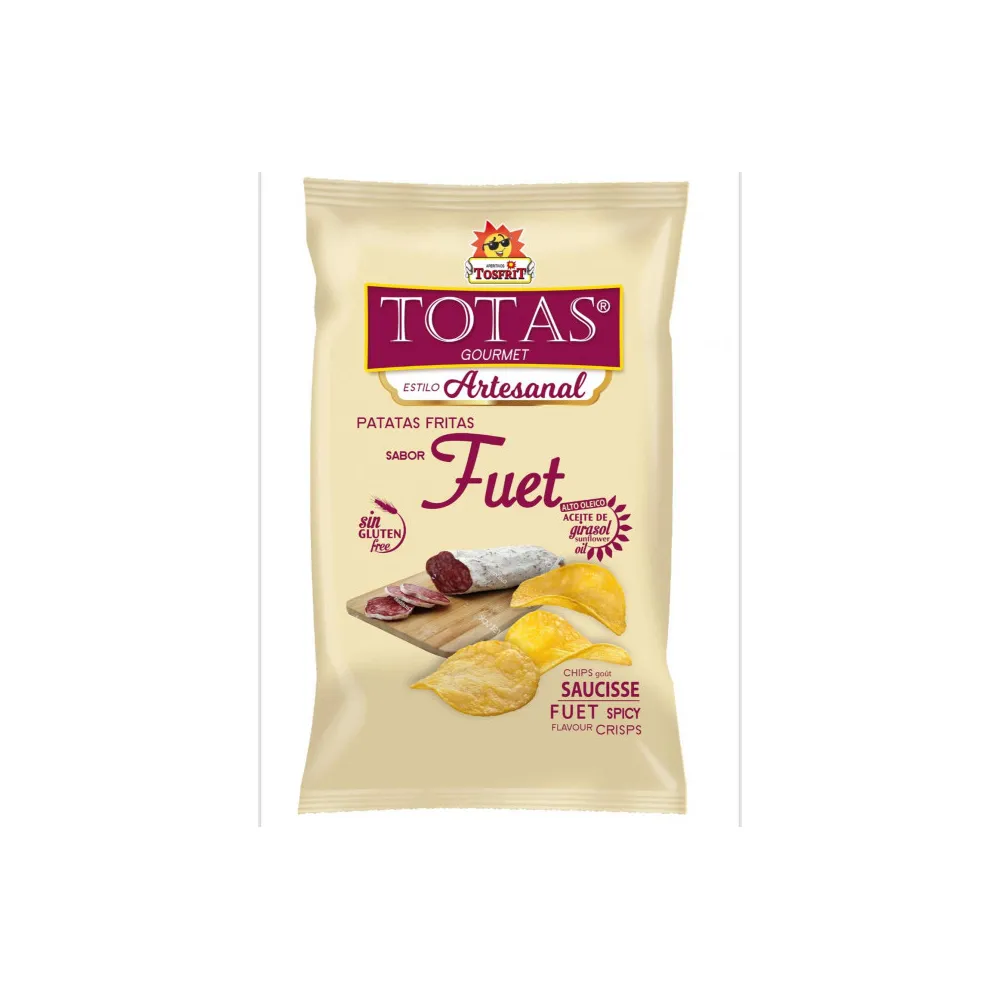Чипси Totas Fuet 130гр  арт. 08822 