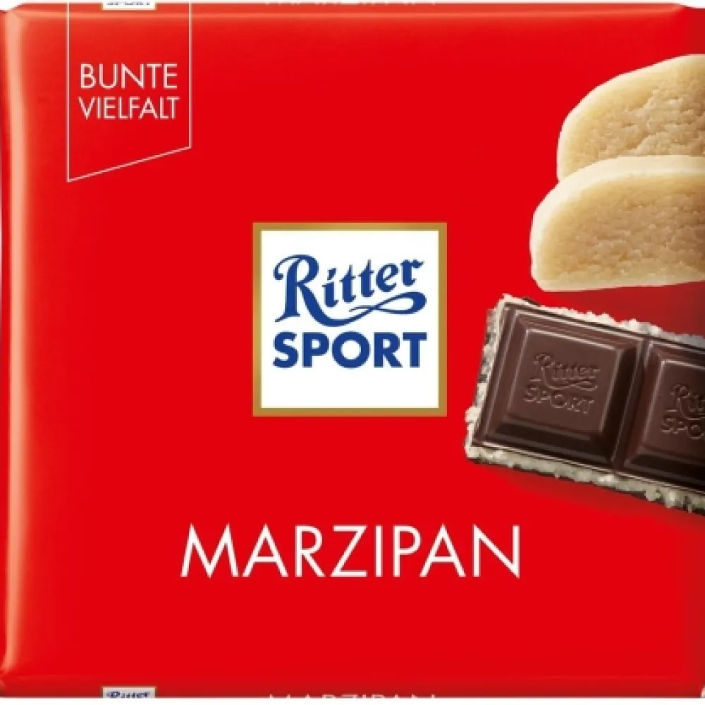 Шоколад Ritter Sport Marzipan 100гр  арт. 07931 