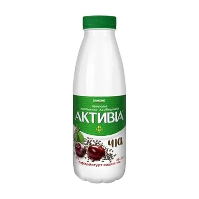 Йогурт Активіа Виш.-чіа 260гр  арт. 00993