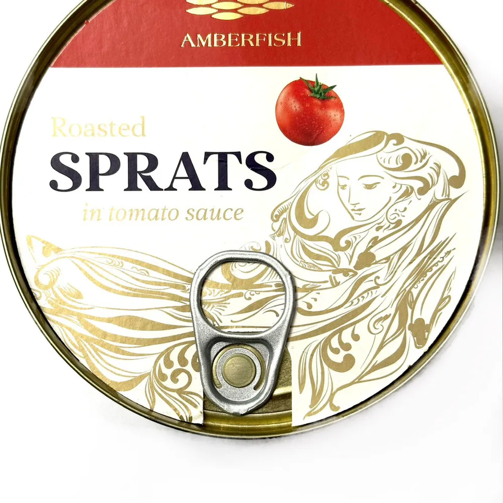 Консерва Sprats Рибна в томаті Roasted 240гр  арт. 00797 